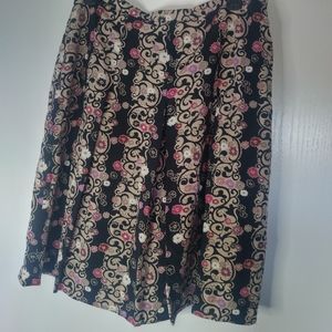 Alfani Petite pleated arty skirt 10P